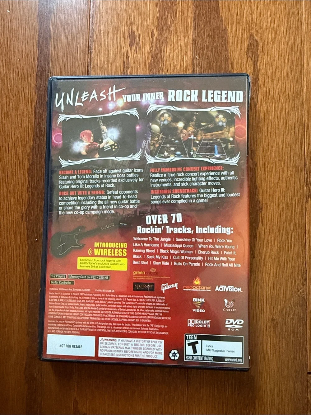 Sony guitar hero